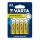 Varta 2006 - 4 kpl Sinkki-hiiliparisto SUPERLIFE AA 1,5V