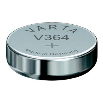 Varta 3641 - 1 kpl hopeaoksidinappiparisto V364 1,5V