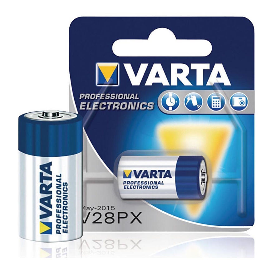 Varta 4028101401 - 1 kpl hopeaoksidiakku ELECTRONICS V28PX / 4SR44 6,2V