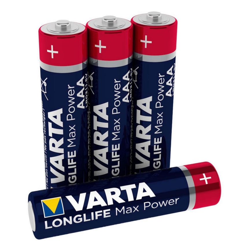 Varta 4703101404 - 4 kpl Alkaliparisto LONGLIFE AAA 1,5V