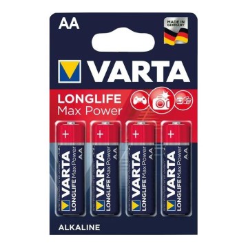 Varta 4706101404 - 4 kpl Alkaliparisto LONGLIFE AA 1,5V