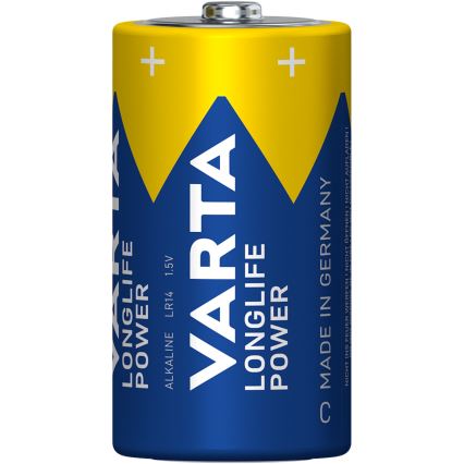 Varta 4914121422 - 2 kpl Alkaliparisto LONGLIFE POWER LR14/C 1,5V
