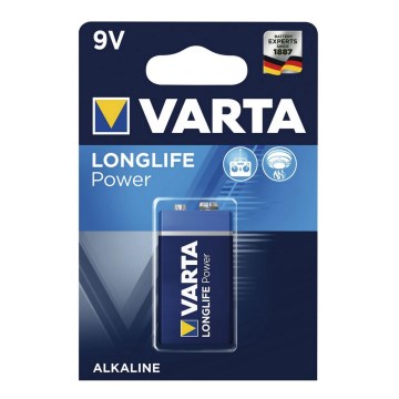 Varta 4922121411 - 1 kpl Alkaliparisto LONGLIFE 9V