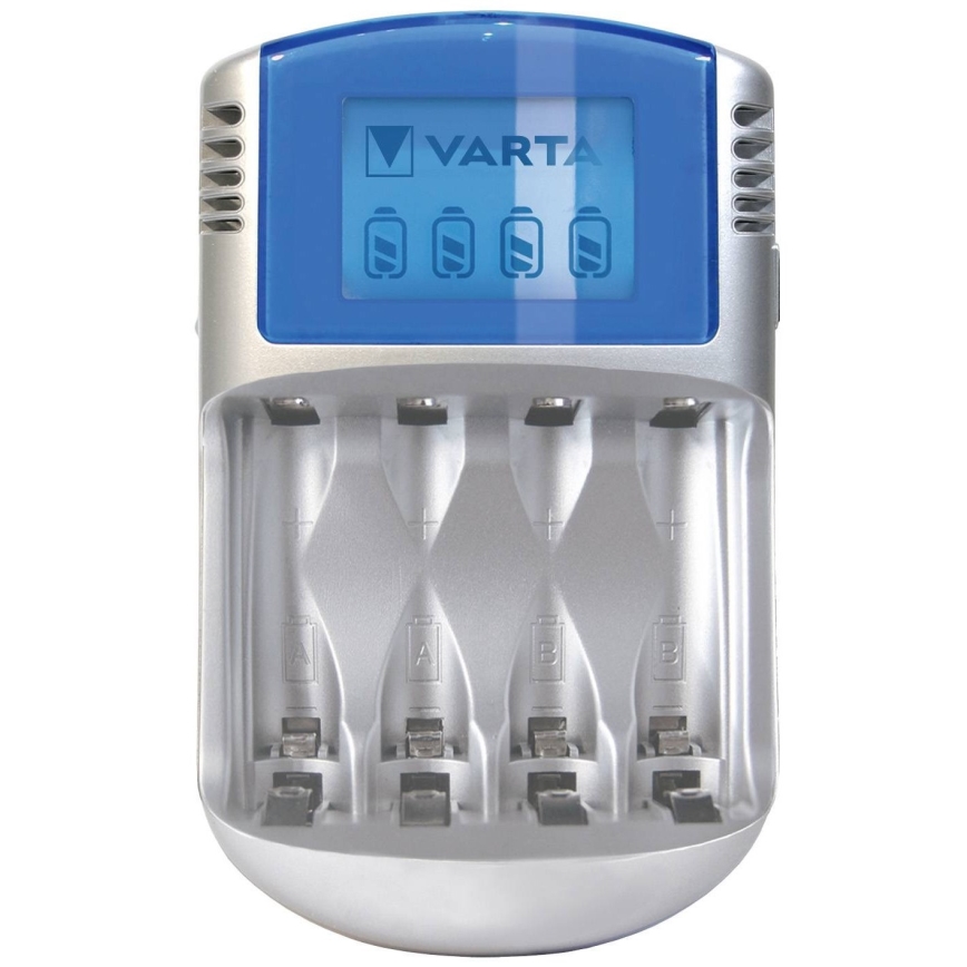 Varta 57070201451 - LCD Akkulaturi 4xAA/AAA 2600mAh 5V