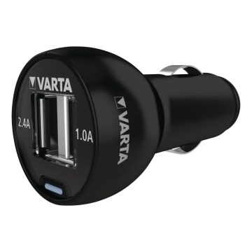 VARTA 57931 - Laturin autosovitin USB 12V