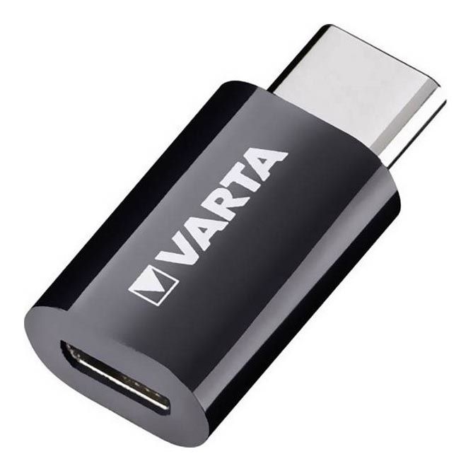 Varta 57945101401 - Adapteri Micro USB C