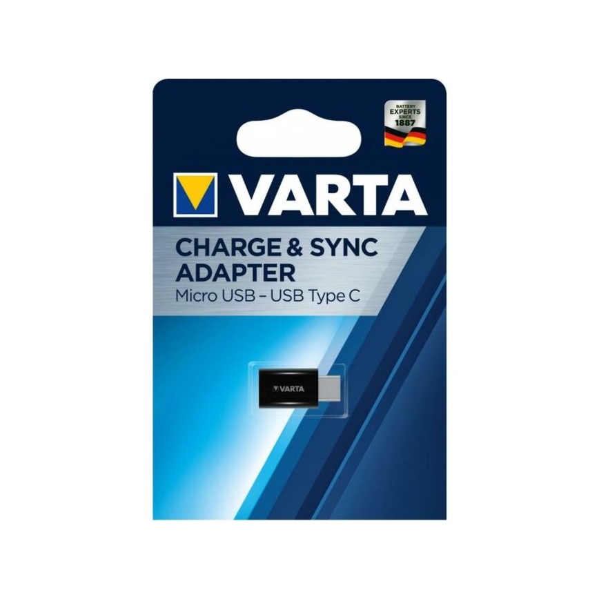 Varta 57945101401 - Adapteri Micro USB C