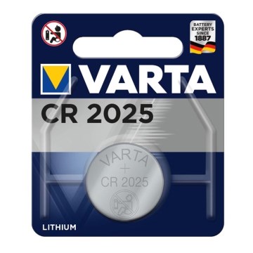 Varta 6025 - 1 kpl Litiumkenno CR2025 3V