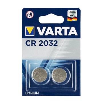 Varta 6032101402 - 2 kpl Litiumnappikenno ELECTRONICS CR2032 3V