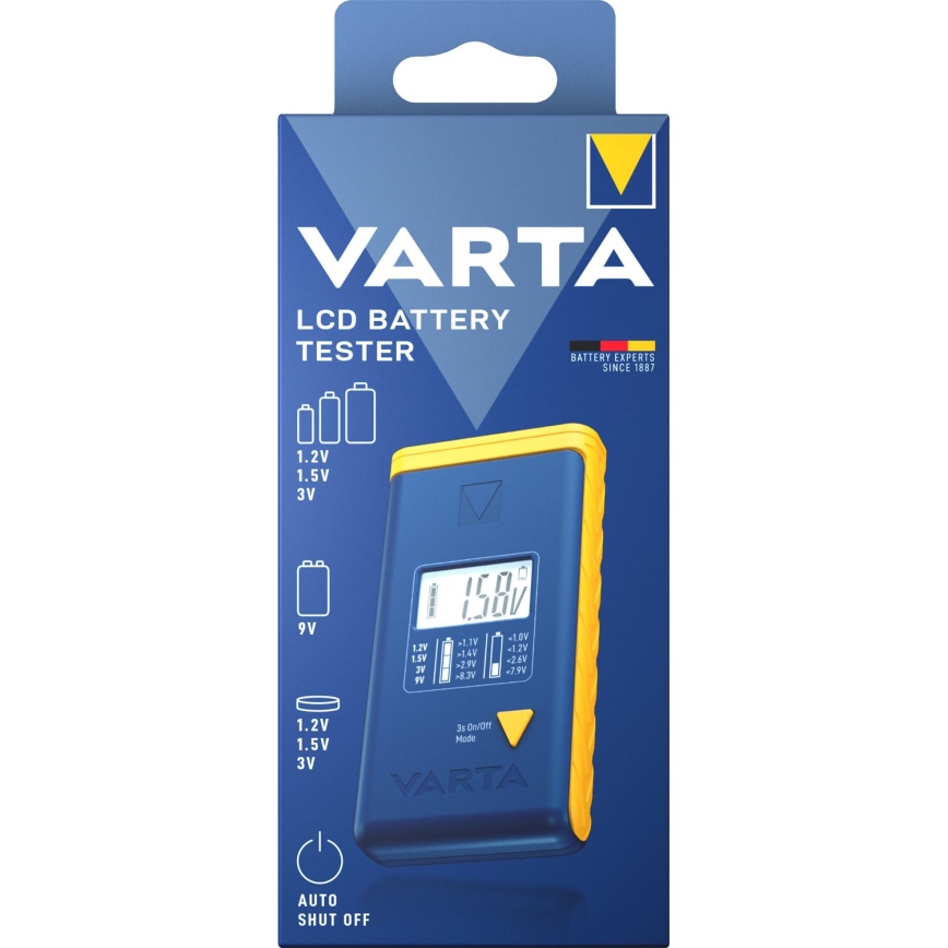 Varta 893101111 - Akkutesteri 3V 2xLR44