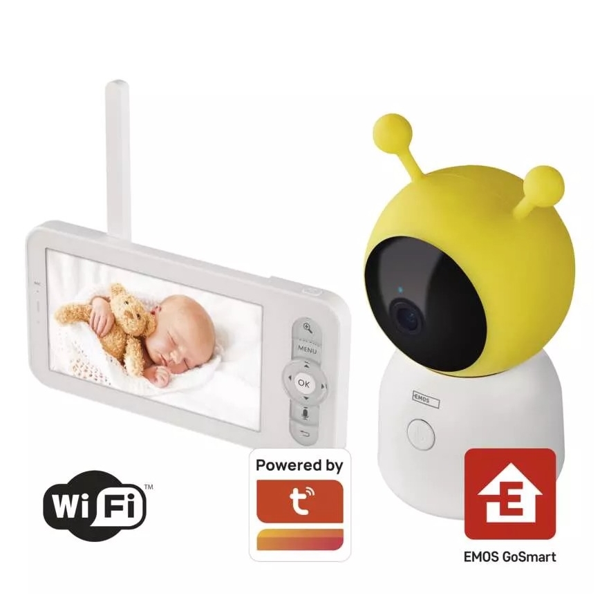 Vauvamonitori GoSmart 5V Wi-Fi Tuya
