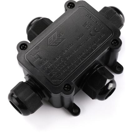 Vedenpitävä kytkentärasia 24A/230V IP68