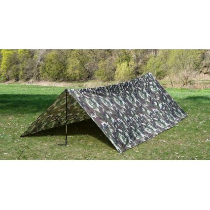 Vedenpitävä pressu 3x4 m suojaväritys