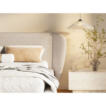 Verhoiltu sängynrunko ilman patjaa DALIA 160x200 cm beige