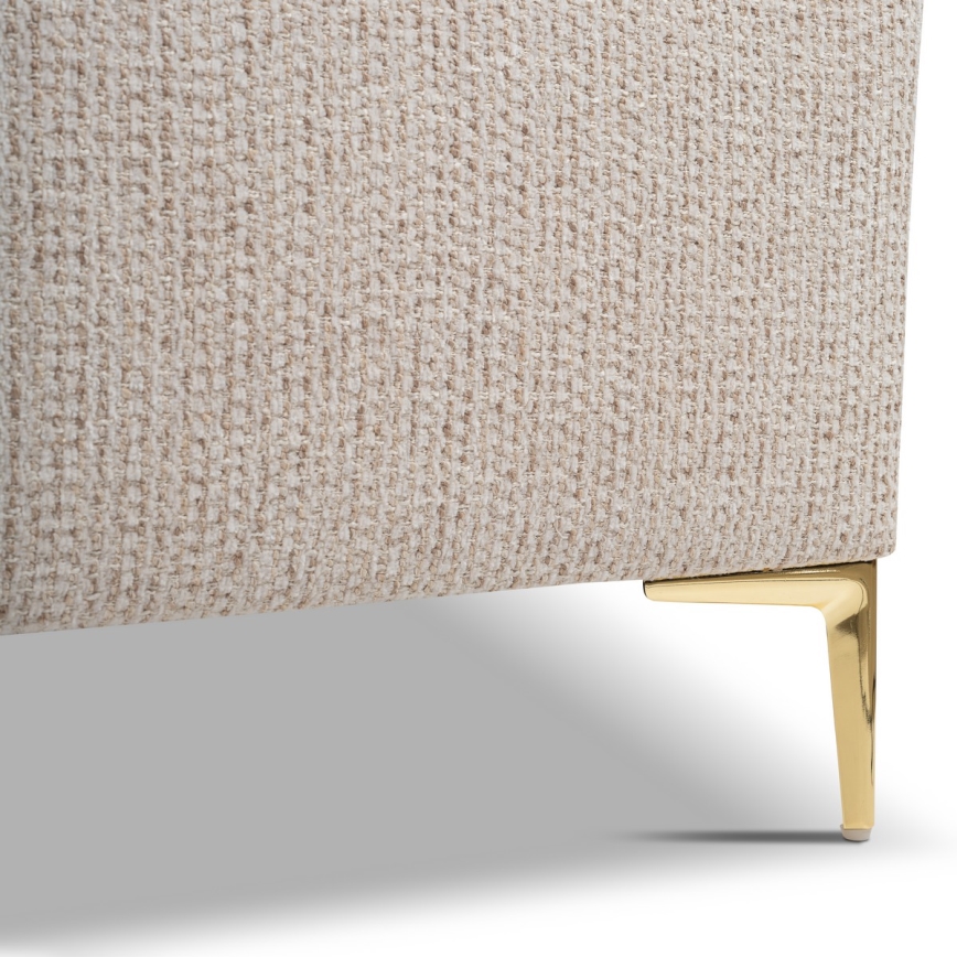 Verhoiltu sängynrunko ilman patjaa DALIA 160x200 cm beige