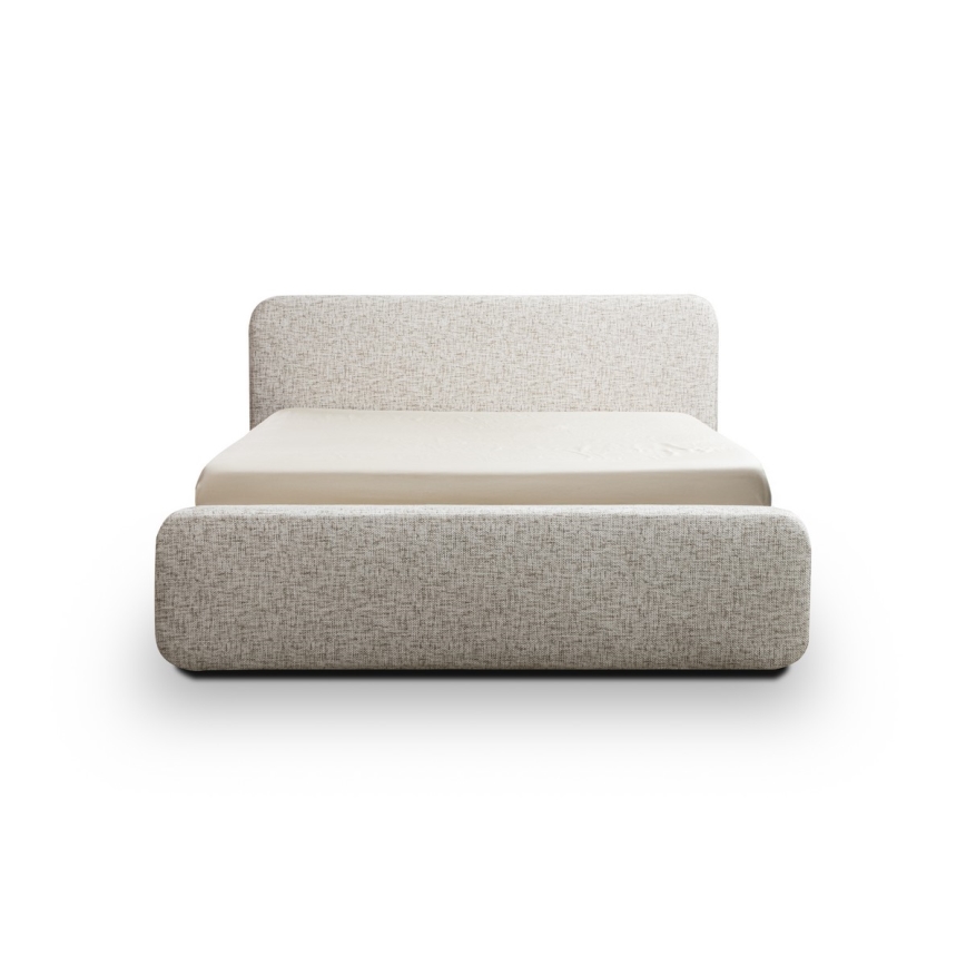 Verhoiltu sängynrunko ilman patjaa LAJLA 180x200 cm beige