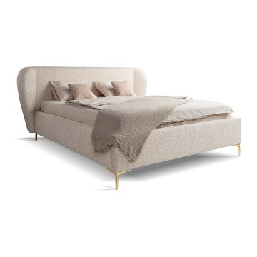 Verhoiltu sänky ilman patjaa DALIA 180x200 cm beige