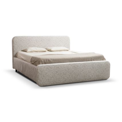 Verhoiltu sänky ilman patjaa LAJLA 180x200 cm beige