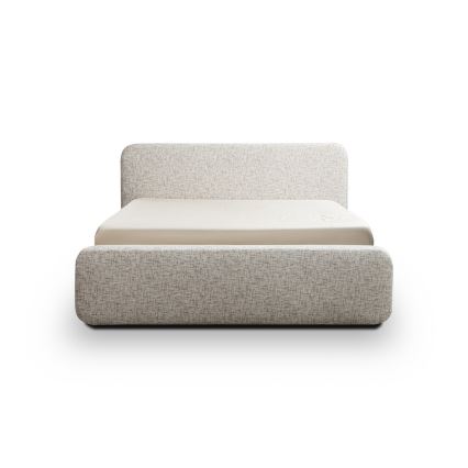 Verhoiltu sänky LAJLA 160x200 cm, ilman patjaa, beige