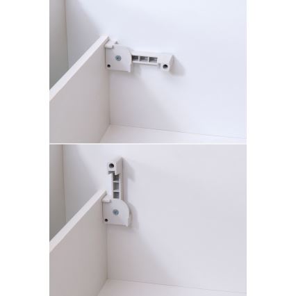 Verhoiltu sänky patjalla ja säilytystilalla ALIS 160x200 cm petroolinvärinen