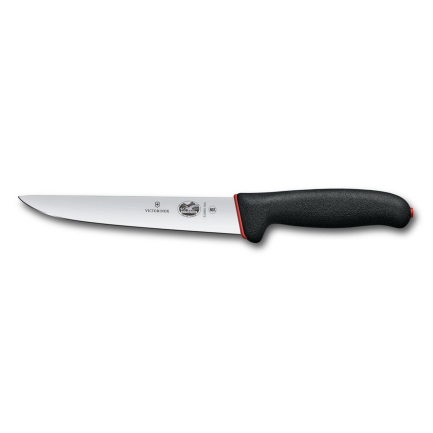 Victorinox - DUAL GRIP 18 cm keittiöveitsi, musta