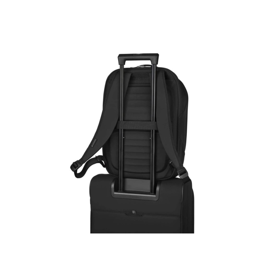 Victorinox - Kannettavan tietokoneen reppu 15,6 Crosslight Kaupunki Daypack 20 l musta
