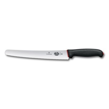 Victorinox - Keittiön leipäveitsi DUAL GRIP 26 cm musta