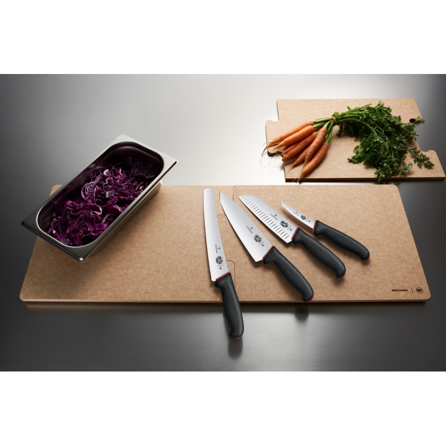 Victorinox - Keittiön leipäveitsi DUAL GRIP 26 cm musta
