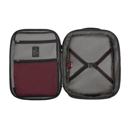 Victorinox - Laajennettava reppu Crosslight Boarding 37 l musta