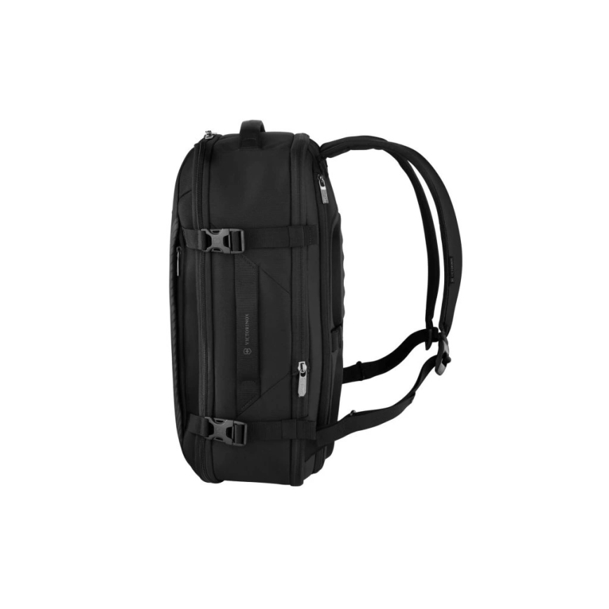 Victorinox - Laajennettava reppu Crosslight Boarding 37 l musta