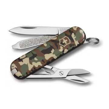 Victorinox - Monikäyttöinen taskuveitsi CLASSIC SD 5,8 cm/7 toiminnot camouflage