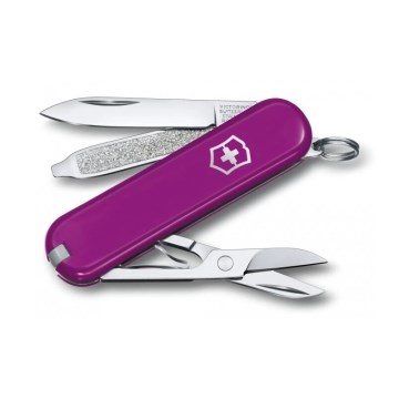 Victorinox - Monikäyttöinen taskuveitsi CLASSIC SD 5,8 cm/7 toiminnot violetti