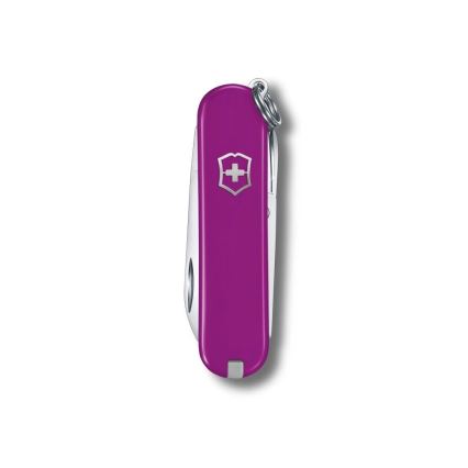 Victorinox - Monikäyttöinen taskuveitsi CLASSIC SD 5,8 cm/7 toiminnot violetti