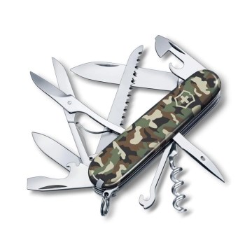 Victorinox - Monikäyttöinen taskuveitsi HUNTSMAN 9,1 cm/15 toiminnot camouflage