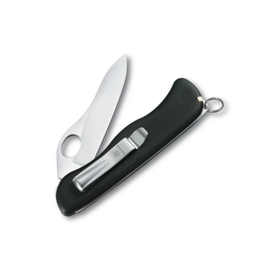 Victorinox - Monikäyttöinen taskuveitsi SENTINEL CLIP 11,1 cm/4 toiminnot musta