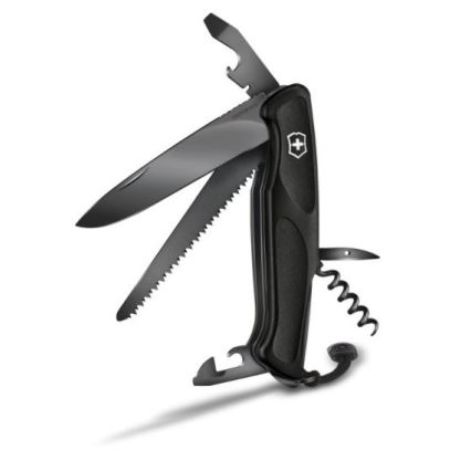 Victorinox - Monitoiminen taskuveitsi 13 cm/12 toimintoa musta