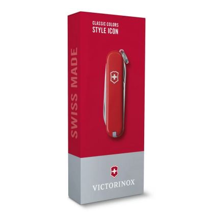 Victorinox - Monitoiminen taskuveitsi 5,8 cm/7 toimintoa punainen
