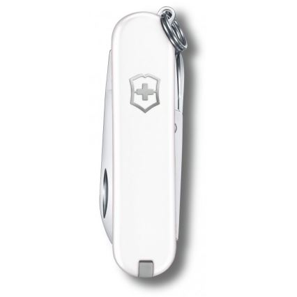 Victorinox - Monitoiminen taskuveitsi 5,8 cm/7 toimintoa valkoinen