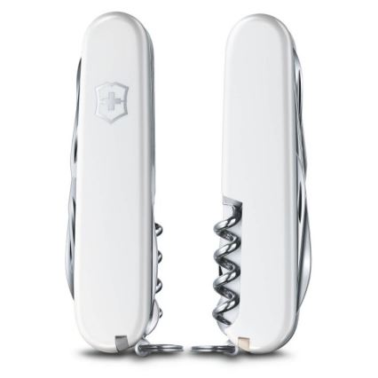 Victorinox - Monitoiminen taskuveitsi 9,1 cm/14 toimintoa valkoinen