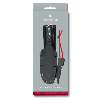 Victorinox - Retkeilyveitsi 22 cm musta/kromi