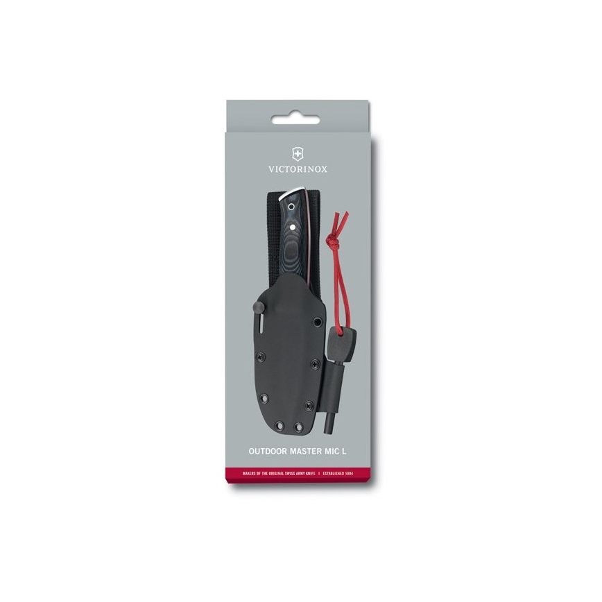 Victorinox - Retkeilyveitsi 22 cm musta/kromi