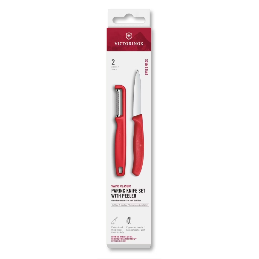 Victorinox - SWISS CLASSIC keittiöveitsisetti kuorijalla, turkoosi
