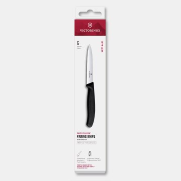 Victorinox - SWISS CLASSIC vihannesveitsisarja 10 cm 6 kpl musta