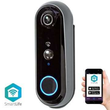 Video ovikello liiketunnistimella Full HD 1080p 5200 mAh Wi-Fi IP54