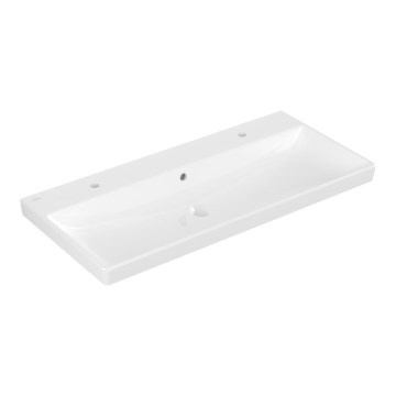 Villeroy & Boch 4156A401 - Seinäkiinnitteinen pesuallas AVENTO 100 x 47 cm, keraaminen/valkoinen