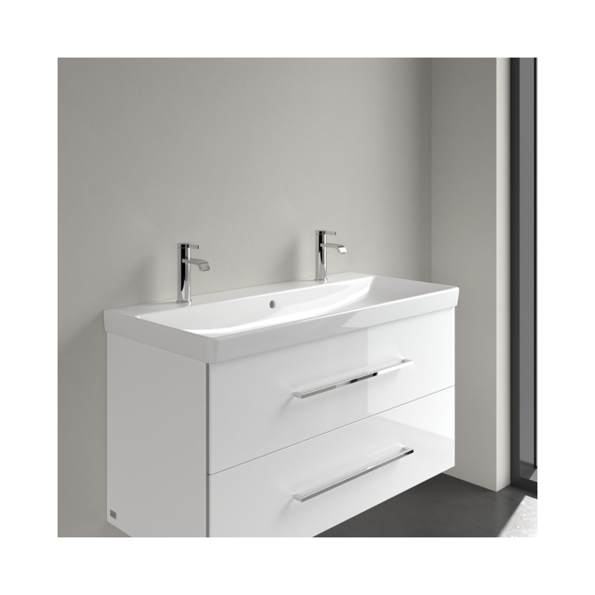 Villeroy & Boch 4156A401 - Seinäkiinnitteinen pesuallas AVENTO 100 x 47 cm, keraaminen/valkoinen