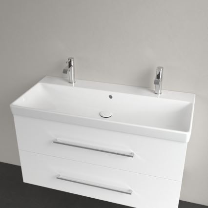 Villeroy & Boch 4156A401 - Seinäkiinnitteinen pesuallas AVENTO 100 x 47 cm, keraaminen/valkoinen