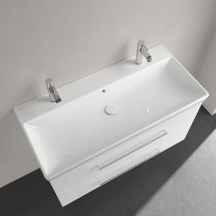 Villeroy & Boch 4156A401 - Seinäkiinnitteinen pesuallas AVENTO 100 x 47 cm, keraaminen/valkoinen