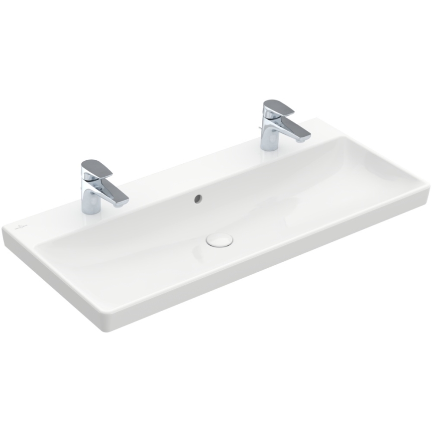 Villeroy & Boch 4156A401 - Seinäkiinnitteinen pesuallas AVENTO 100 x 47 cm, keraaminen/valkoinen