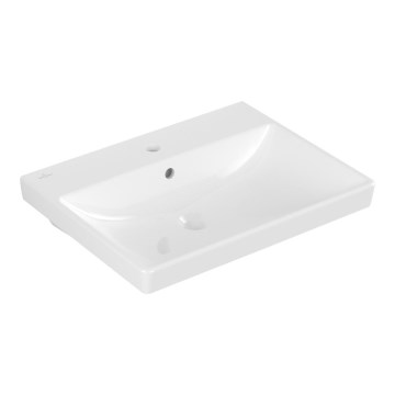 Villeroy & Boch 41586001 - Seinään asennettava pesuallas AVENTO 60x47 cm keramiikka/valkoinen